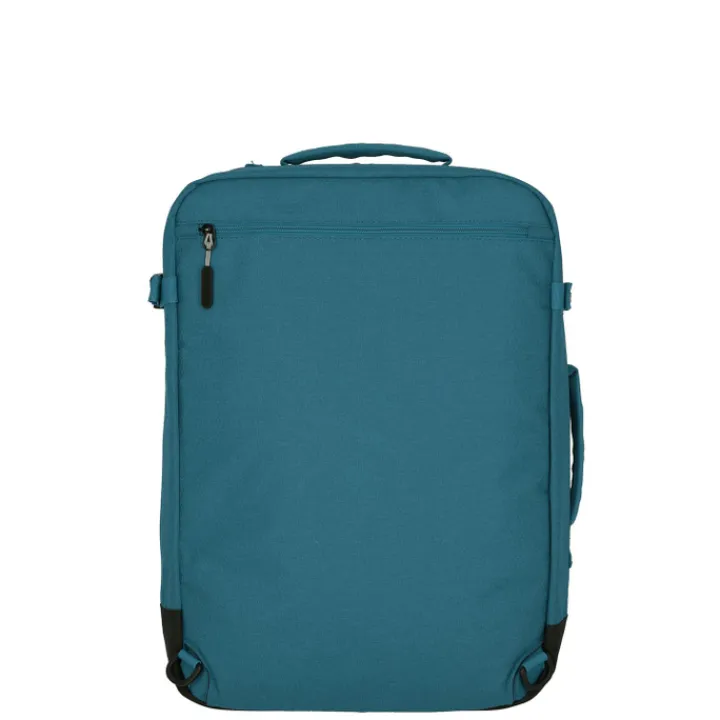 Kleine Reistassen|Handbagage Reistassen>Travelite Kick Off Cabin Size Duffle/Backpack petrol