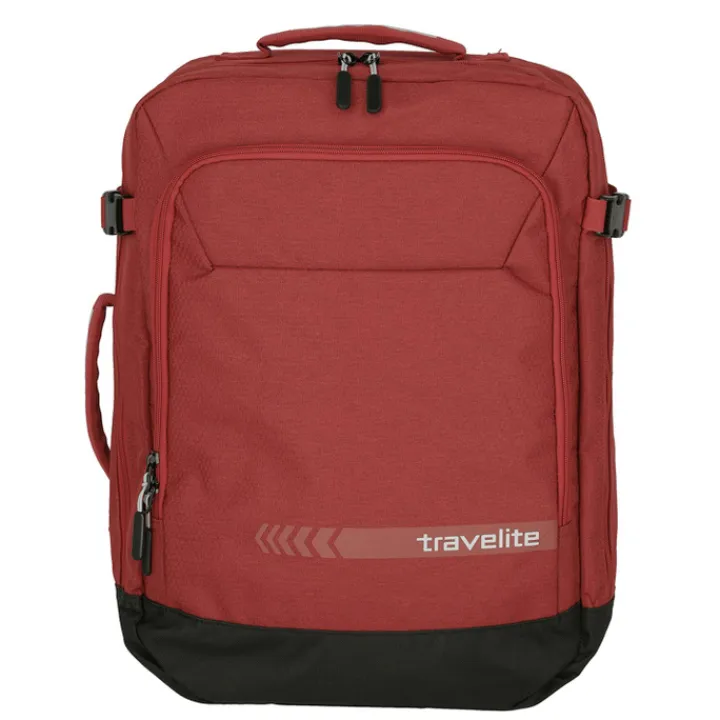 Kleine Reistassen|Handbagage Reistassen>Travelite Kick Off Cabin Size Duffle/Backpack red