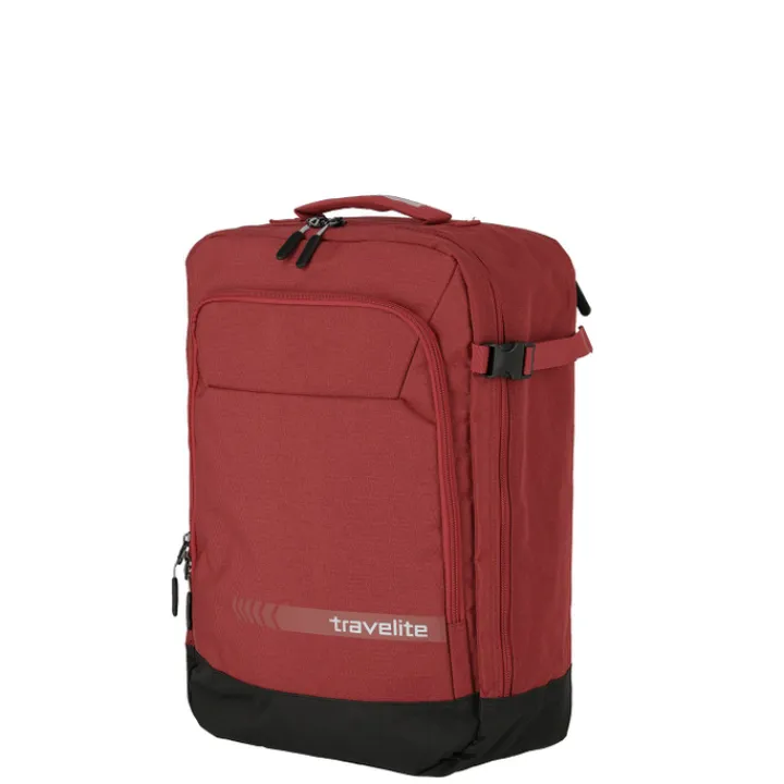 Kleine Reistassen|Handbagage Reistassen>Travelite Kick Off Cabin Size Duffle/Backpack red