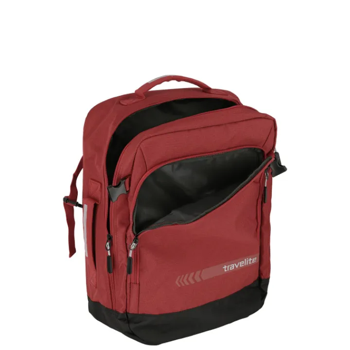 Kleine Reistassen|Handbagage Reistassen>Travelite Kick Off Cabin Size Duffle/Backpack red