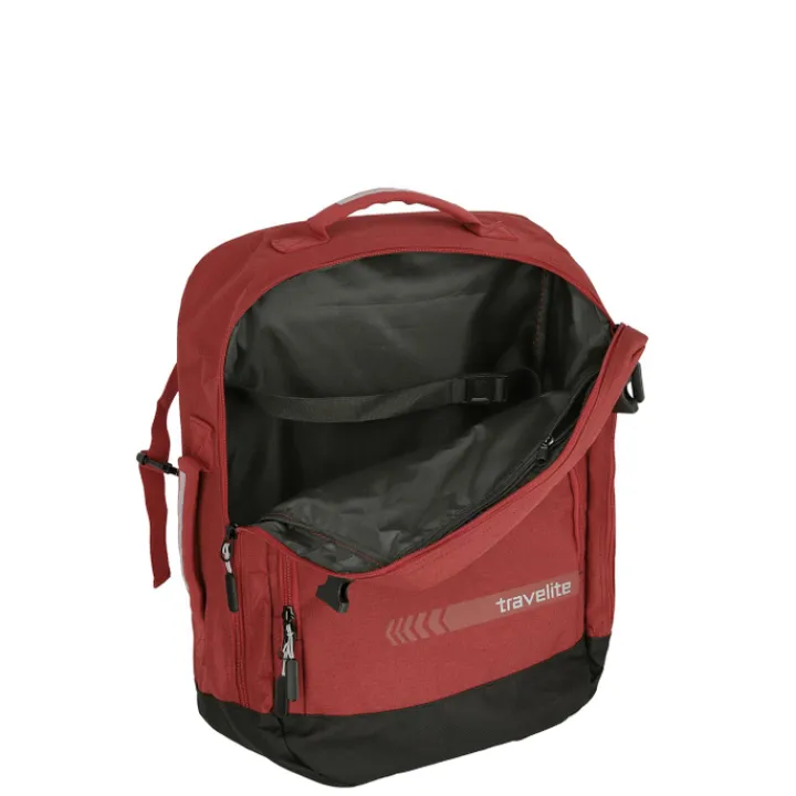 Kleine Reistassen|Handbagage Reistassen>Travelite Kick Off Cabin Size Duffle/Backpack red