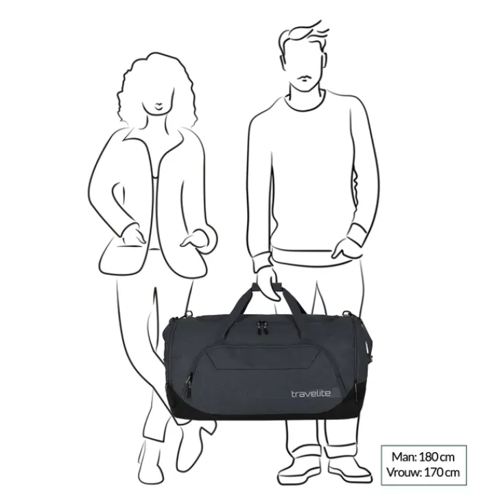 Grote Reistassen|Heren Reistassen>Travelite Kick Off Duffle XL red