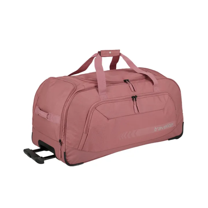 Grote Reistassen|Heren Reistassen>Travelite Kick Off Wheeled Duffle rose