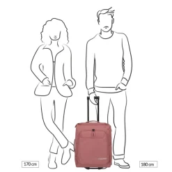 Handbagage Reistassen|Heren Reistassen>Travelite Kick Off Wheeled Duffle S rose