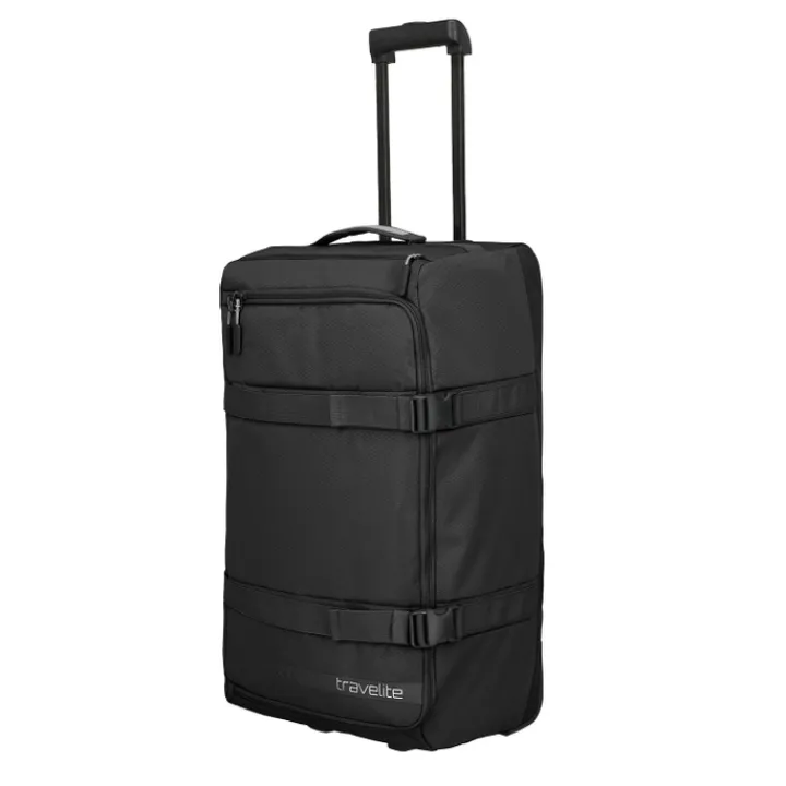 Heren Reistassen|Dames Reistassen>Travelite Kick Off Wheeled Duffle L black
