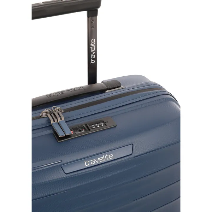 Transavia Trolleys|Ryanair Trolleys>Travelite Mooby 4w Trolley S blue