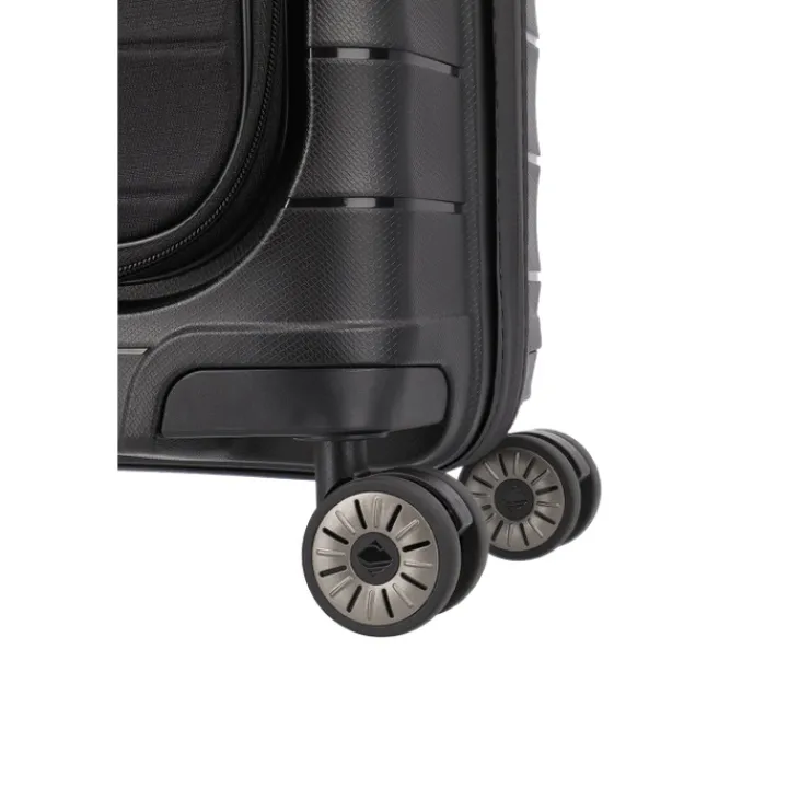 Transavia Trolleys|Handbagage Trolleys>Travelite Mooby 4w Trolley S Frontpocket black