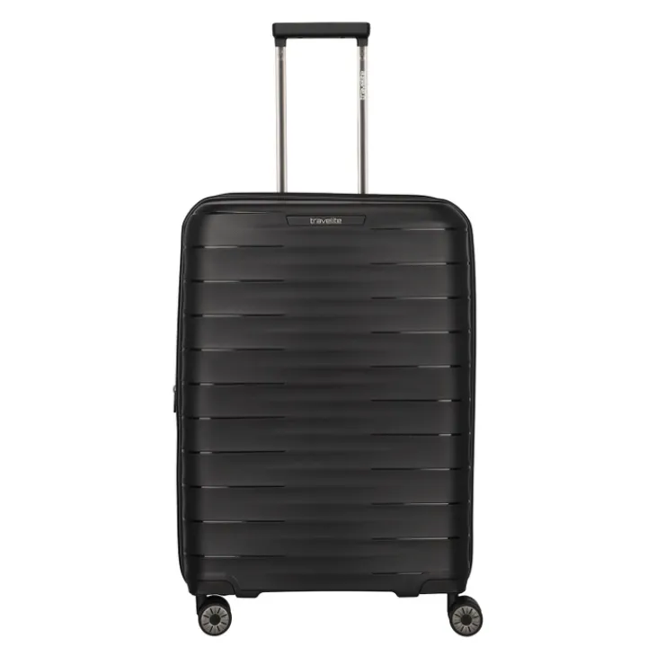 Reistrolleys|Reiskoffers>Travelite Mooby 4w Trolley M black