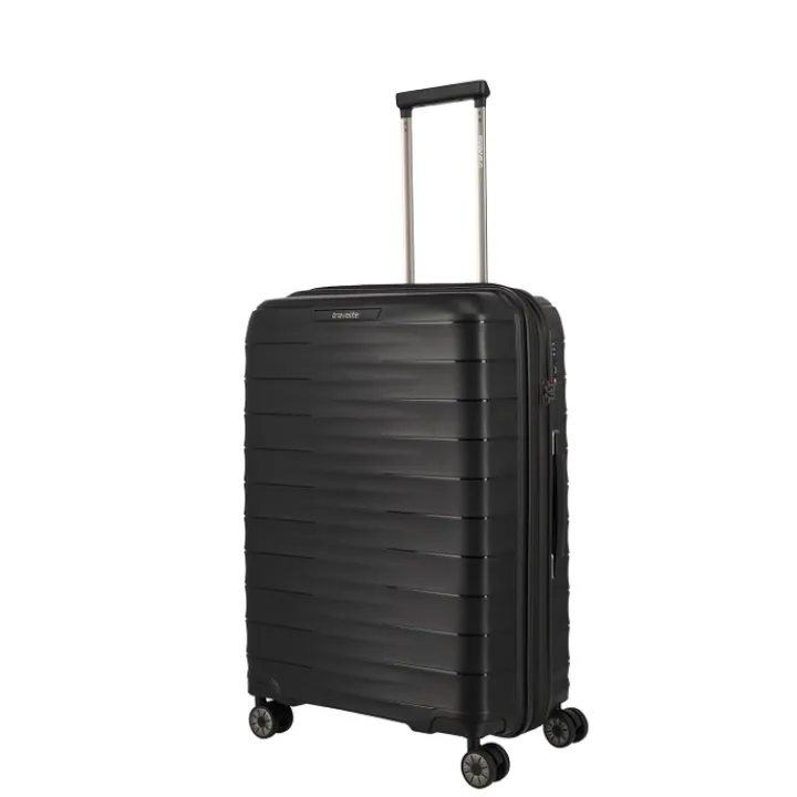 Reistrolleys|Reiskoffers>Travelite Mooby 4w Trolley M black