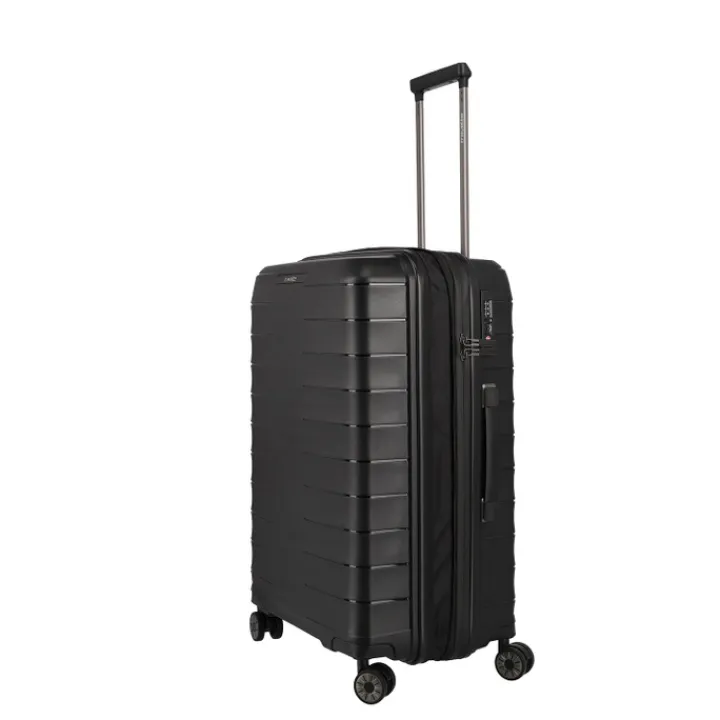Reistrolleys|Reiskoffers>Travelite Mooby 4w Trolley M black