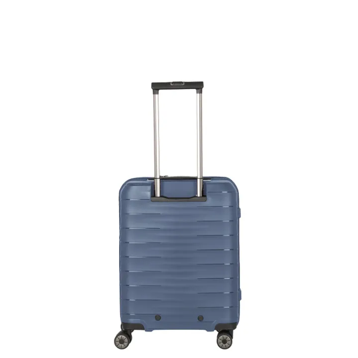 Transavia Trolleys|Laptop Trolleys>Travelite Mooby 4w Trolley S Frontpocket blue