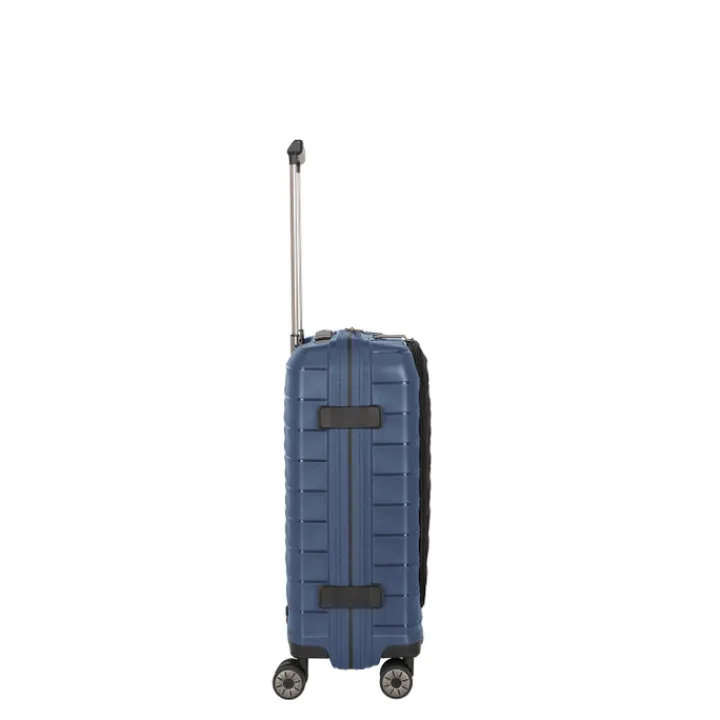 Transavia Trolleys|Laptop Trolleys>Travelite Mooby 4w Trolley S Frontpocket blue