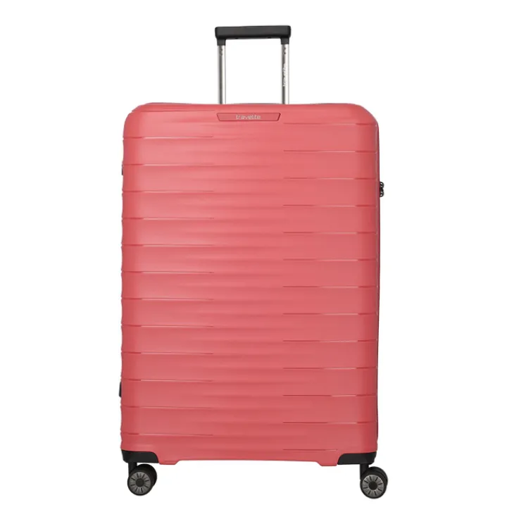 Reistrolleys|Reiskoffers>Travelite Mooby 4w Trolley L red