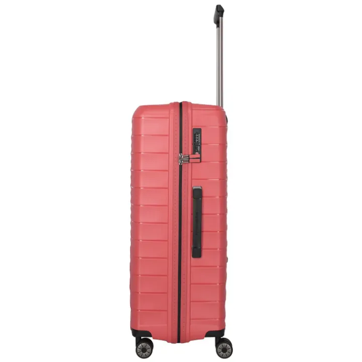 Reistrolleys|Reiskoffers>Travelite Mooby 4w Trolley L red