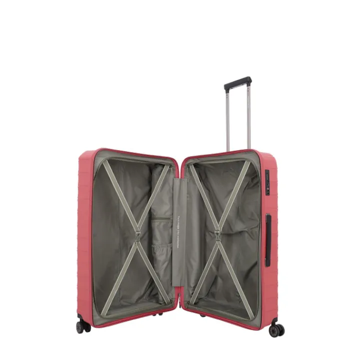 Reistrolleys|Reiskoffers>Travelite Mooby 4w Trolley L red
