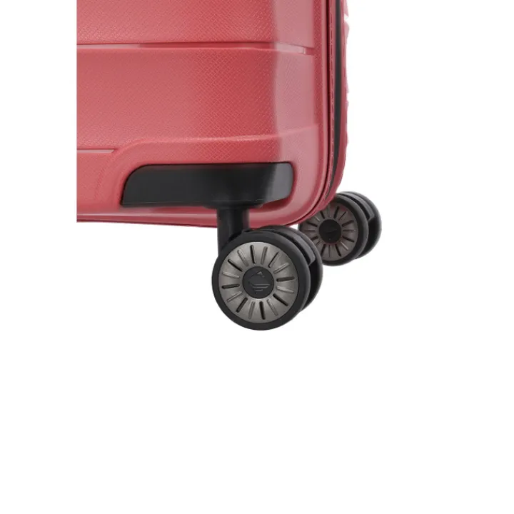 Reistrolleys|Reiskoffers>Travelite Mooby 4w Trolley L red