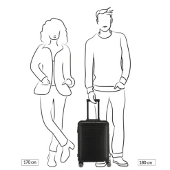 Handbagage Trolleys|Reiskoffers>Travelite Next 2.0 Aluminium 4w Trolley S silver