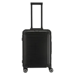 Handbagage Trolleys|Reistrolleys>Travelite Next 2.0 Aluminium 4w Trolley S black matt
