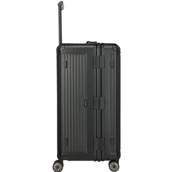 Reistrolleys|Reiskoffers>Travelite Next 4 Wheel Trunk L black