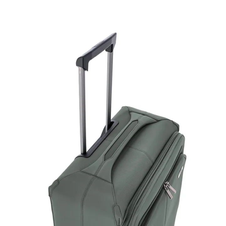 Transavia Trolleys|Handbagage Trolleys>Travelite Priima 4w Trolley S Exp. olive