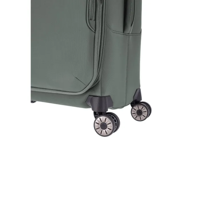 Transavia Trolleys|Handbagage Trolleys>Travelite Priima 4w Trolley S Exp. olive