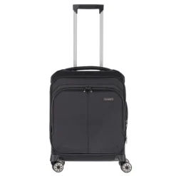 Transavia Trolleys|Handbagage Trolleys>Travelite Priima 4w Trolley S Exp. black