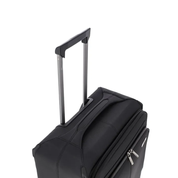 Transavia Trolleys|Handbagage Trolleys>Travelite Priima 4w Trolley S Exp. black
