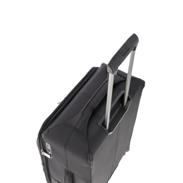 Transavia Trolleys|Handbagage Trolleys>Travelite Priima 4w Trolley S Exp. black