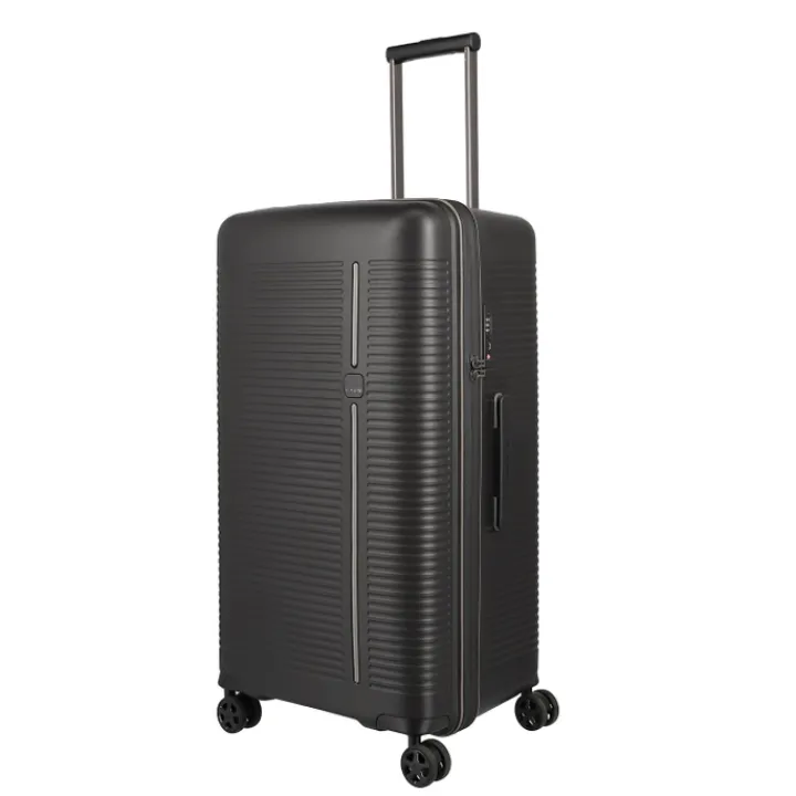 Reistrolleys|Reiskoffers>Travelite Roomer 4w Trunk L black