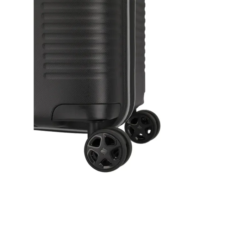Reistrolleys|Reiskoffers>Travelite Roomer 4w Trunk M black
