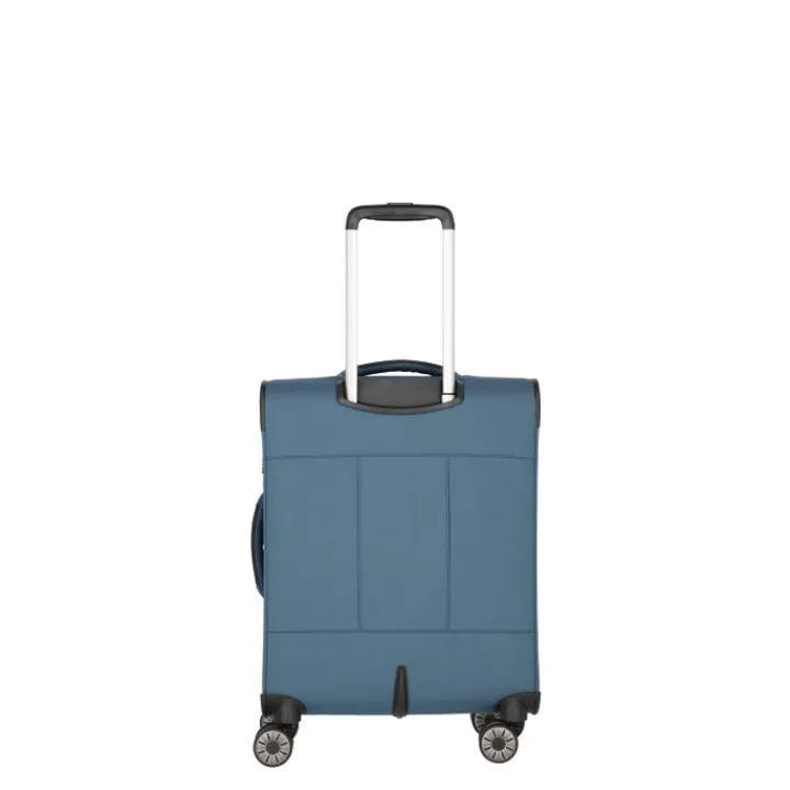 Transavia Trolleys|Ryanair Trolleys>Travelite Skaii 4 Wheel Trolley S blue