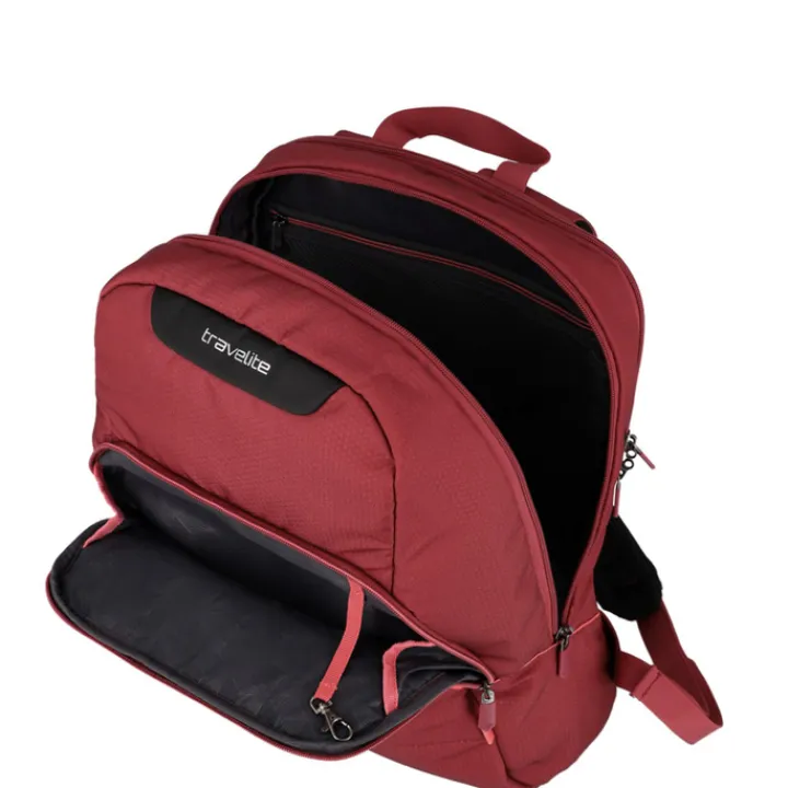 15.6 Inch Laptoptassen|Laptop Rugzakken>Travelite Skaii Backpack red