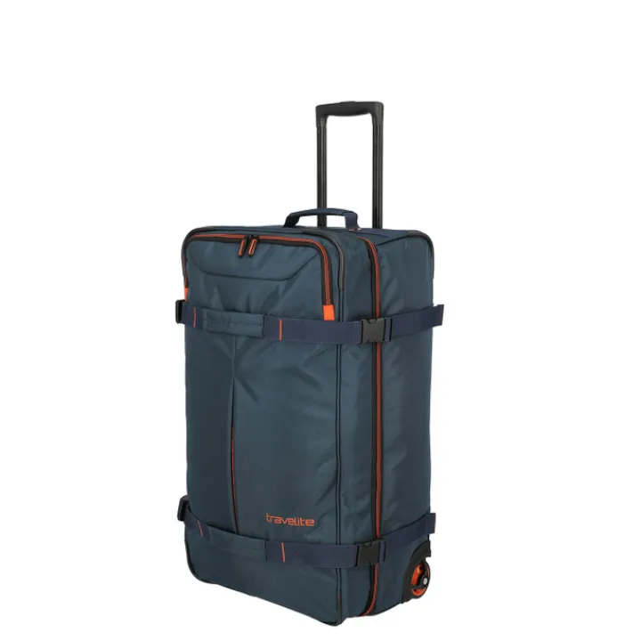 Heren Reistassen|Dames Reistassen>Travelite Tarifa Wheelbag/Doubledecker navy