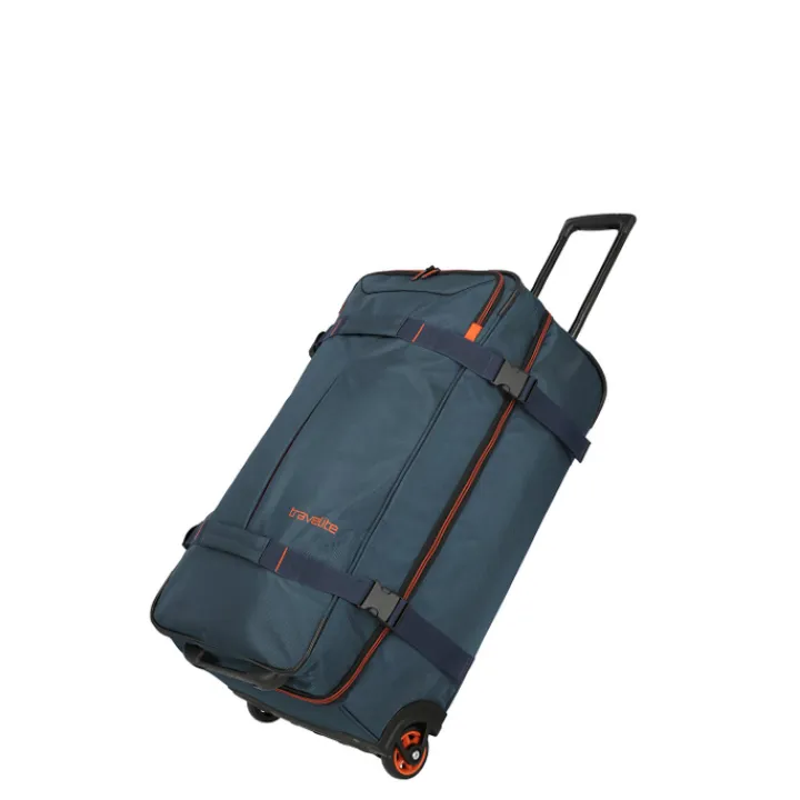 Heren Reistassen|Dames Reistassen>Travelite Tarifa Wheelbag/Doubledecker navy