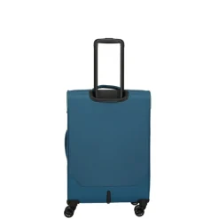 Reistrolleys|Reiskoffers>Travelite Umbria 4 Wheel Trolley M petrol