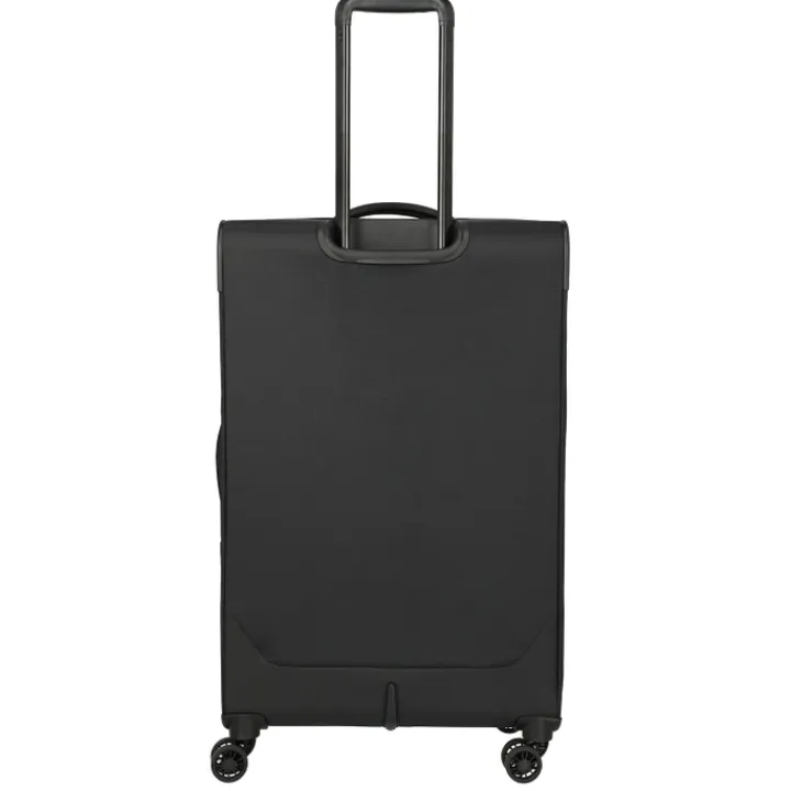 Reistrolleys|Reiskoffers>Travelite Umbria 4 Wheel Trolley L black