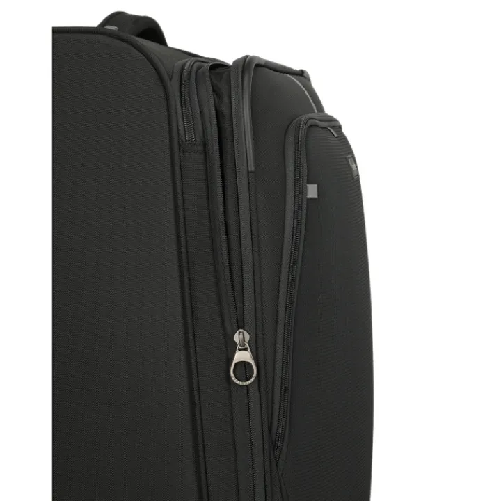 Reistrolleys|Reiskoffers>Travelite Umbria 4 Wheel Trolley L black