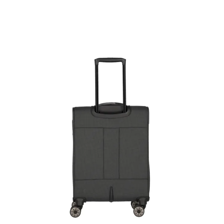 Transavia Trolleys|Handbagage Trolleys>Travelite Viia 4 Wheel Trolley S anthracite