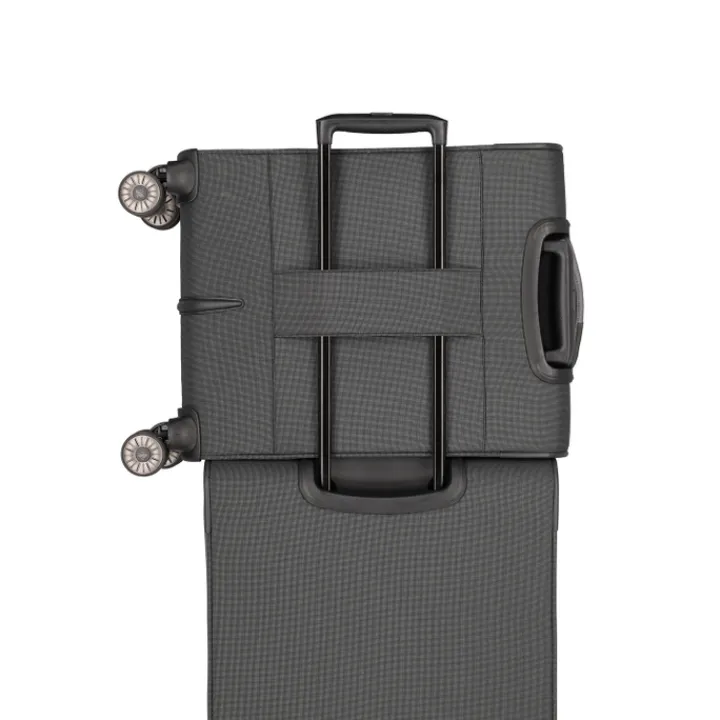 Transavia Trolleys|Handbagage Trolleys>Travelite Viia 4 Wheel Trolley S anthracite