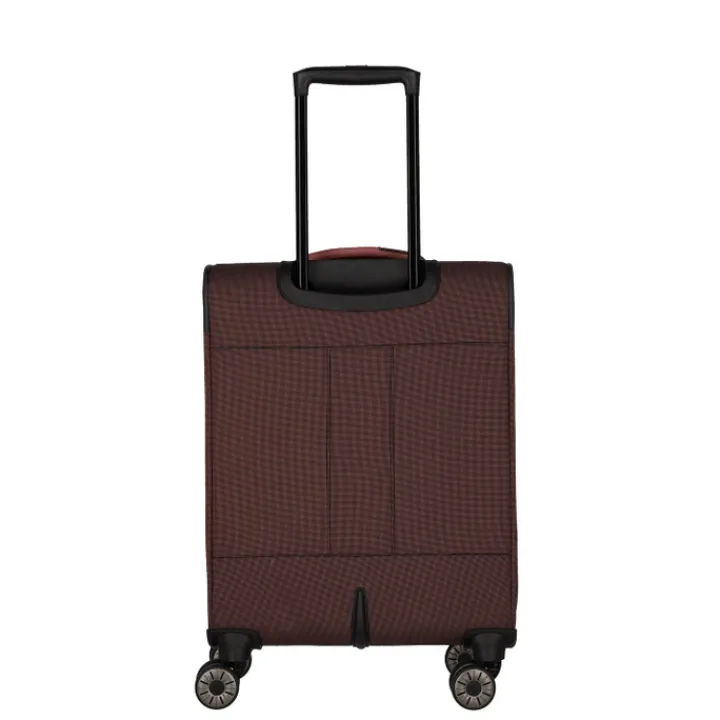 Transavia Trolleys|Handbagage Trolleys>Travelite Viia 4 Wheel Trolley S rose