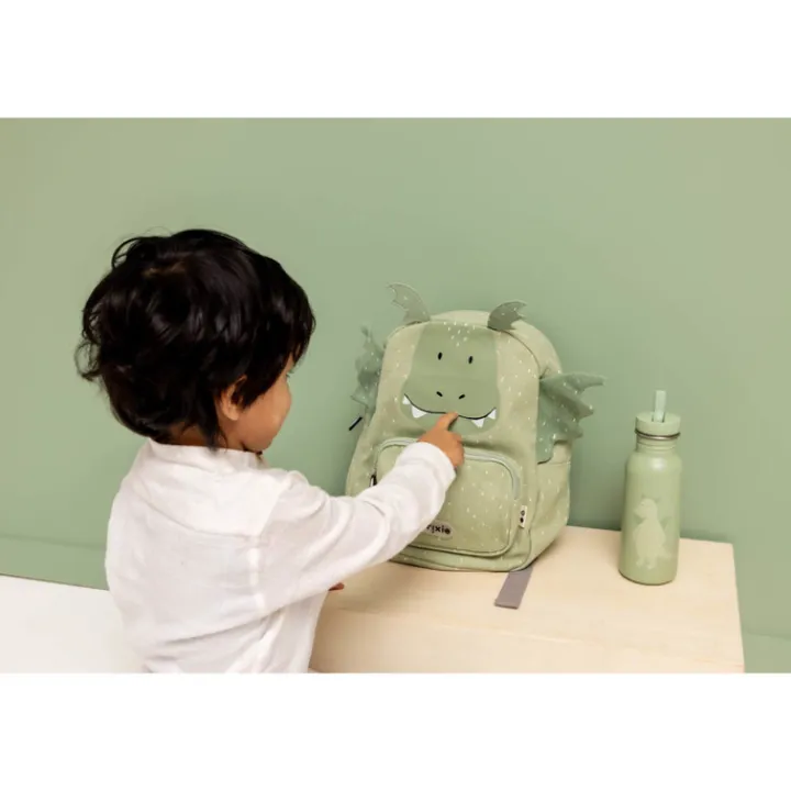 Mini Rugzakken|Kleine Rugzakken>Trixie Mr. Dragon Backpack light green