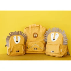 Peuter Rugzakken|Kinderrugzakken>Trixie Mr. Lion Large Backpack Yellow