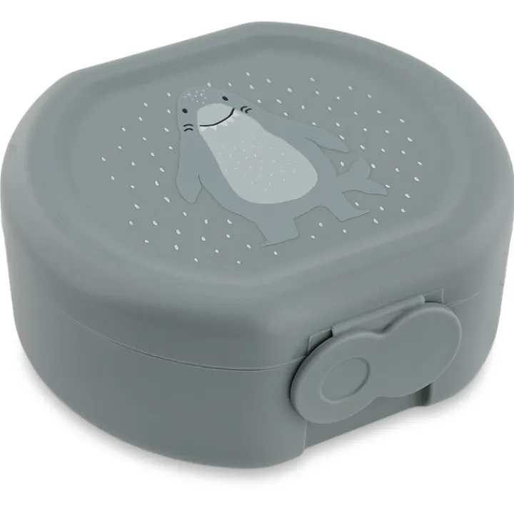 Lunchboxen>Trixie Mr. Shark Lunchbox 2pc light grey