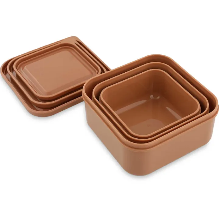 Lunchboxen>Trixie Mrs. Cat Snackbox 3pc old pink