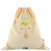 Mini Rugzakken|Kleine Rugzakken>Trixie Mrs. Unicorn Drawstring Bag yellow