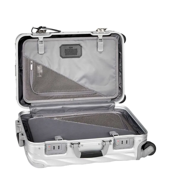 Handbagage Trolleys|Reistrolleys>Tumi 19 Degree Aluminium International Carry-On silver