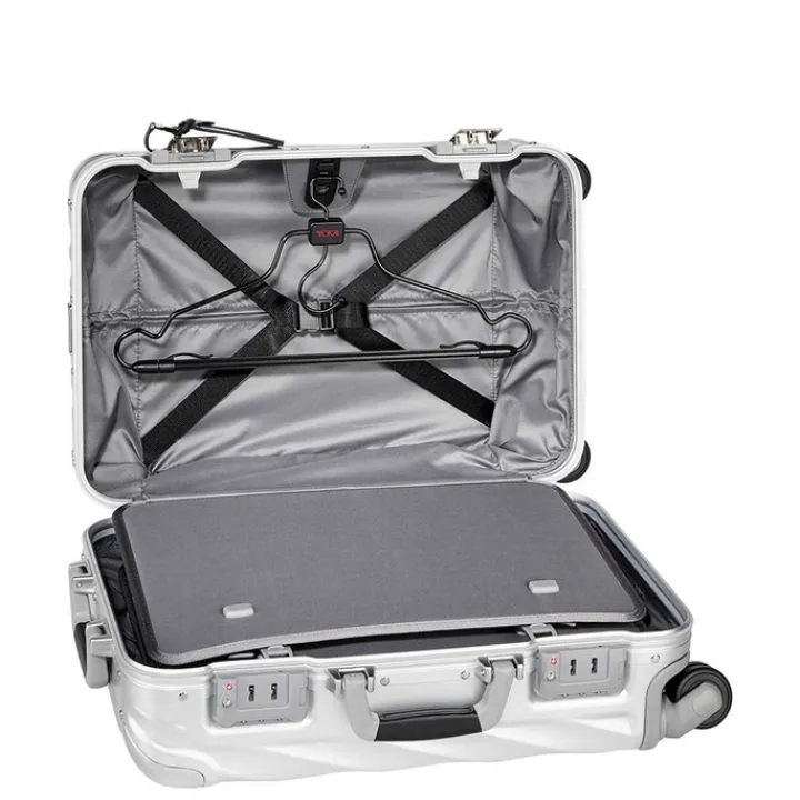 Handbagage Trolleys|Reistrolleys>Tumi 19 Degree Aluminium International Carry-On silver