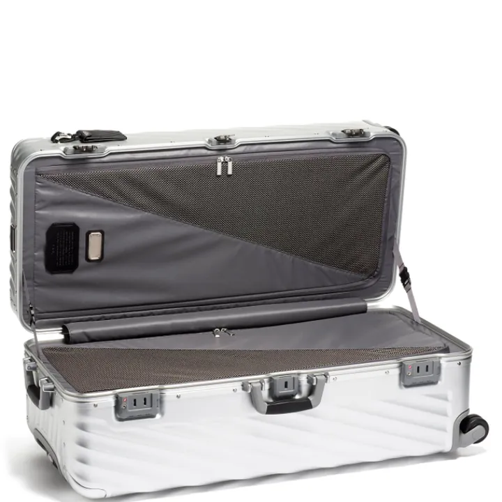 Reistrolleys|Reiskoffers>Tumi 19 Degree Aluminium Rolling Trunk silver