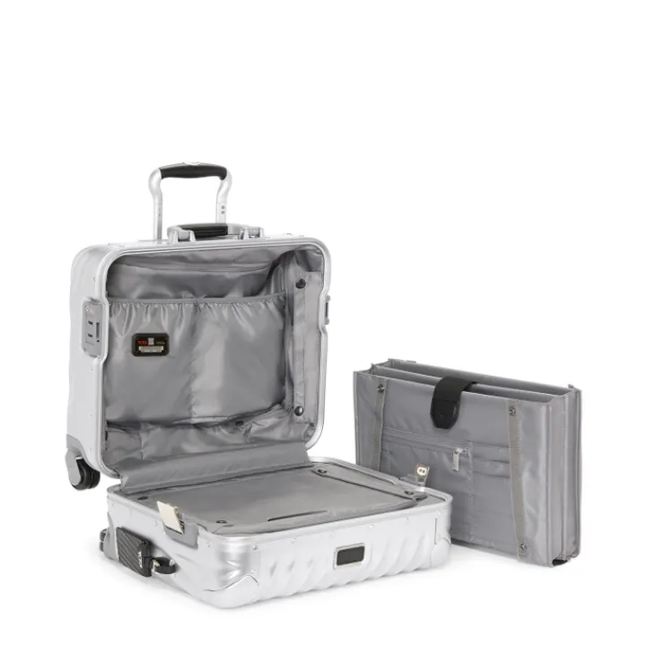 Handbagage Trolleys|Laptop Trolleys>Tumi 19 Degree Aluminum Compact Carry On silver