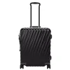 Transavia Trolleys|Handbagage Trolleys>Tumi 19 Degree Frame Contl 4 Whl C/O black texture
